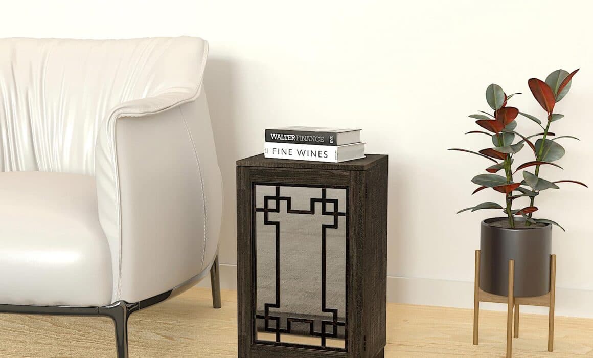 3D FURNITURE DESIGN AND RENDERING – ASPEN GRAY ATHENS SIDE TABLE