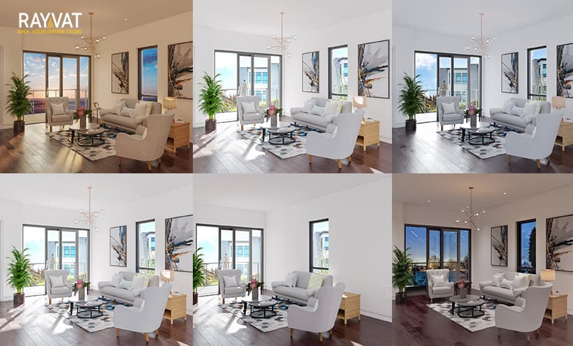 Let the Cameras Roll! Evoke Emotions and Create Moods through 3D Renderings