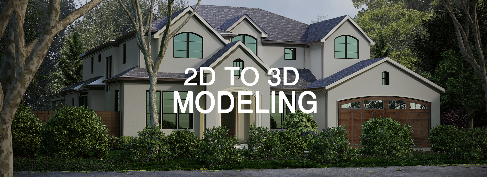 2D to 3D Modeling Services