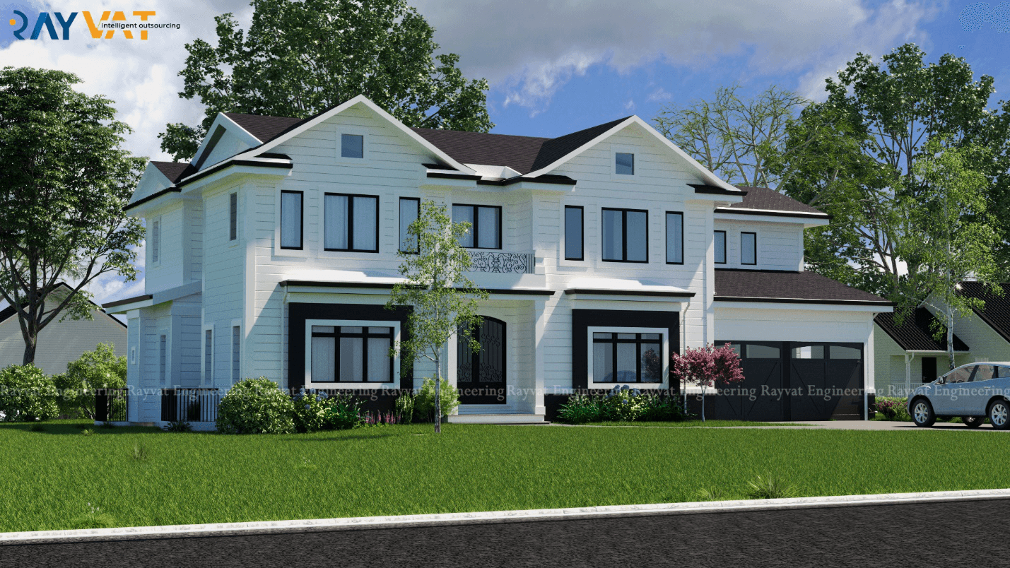 Case Study on 3D House Rendering