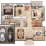 3D Floor Plan Rendering