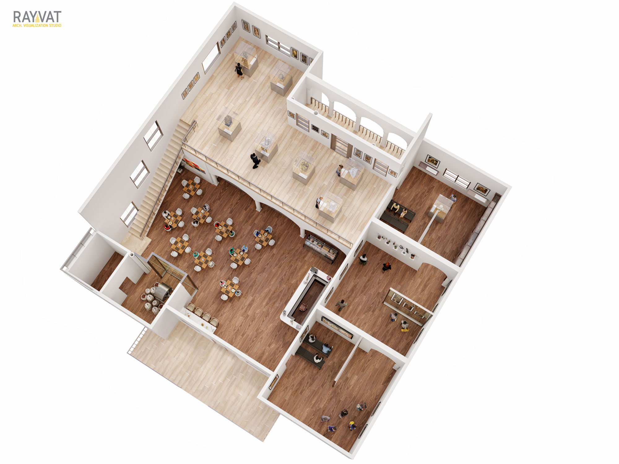 3D Floor Plan Rendering