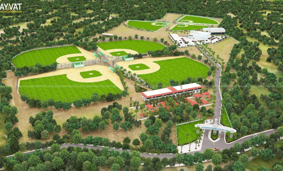 LA BASEBALL ACADEMY SITE – B AERIAL VIEW – ST DOMINIC REPUBLIC