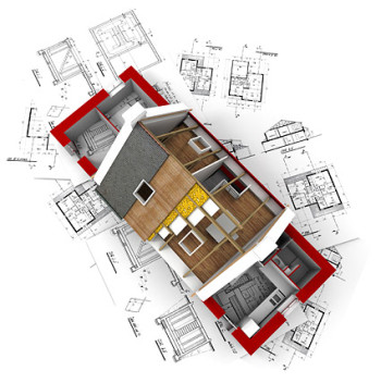 3d-buildings-and-the-floor-plan-top-view