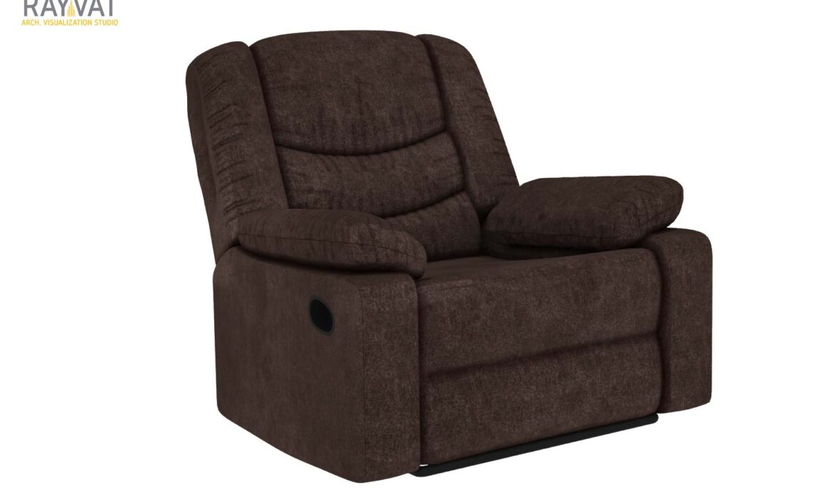 3D RENDERING OF FURNITURE – LARSON POWER RECLINER