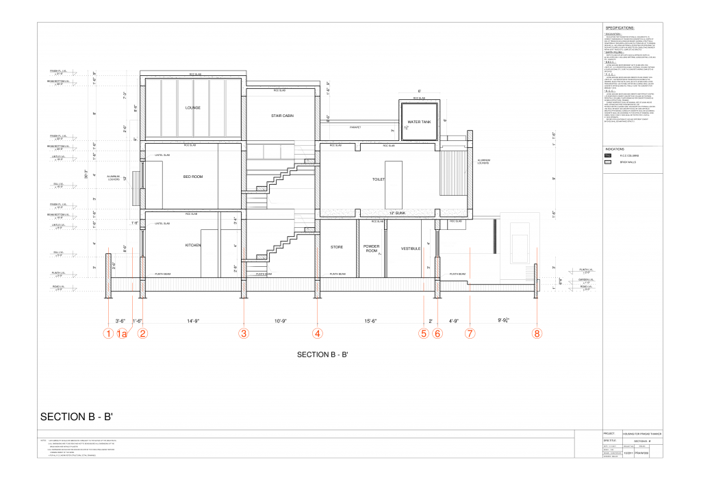 Constructions Design Drawings California - Outsourcing CAD Services